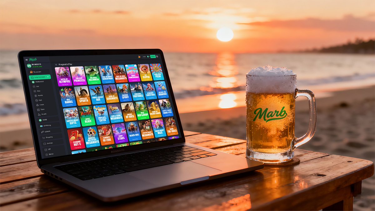 marb_win's tweet photo. ☀️ Sun, sand, and $MARB.
Beach vibes + blockchain games = perfect combo.
Play, earn, and relax at https://t.co/OM9v0gwlwz
 🌊
#MARB #CryptoGaming #DeFi #Slots https://t.co/u9Dp77A6Bf