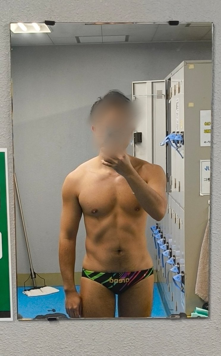 10年以上前に何回か行ったプールに久しぶりに行ってみた🏊‍♂️何にも変わってなかった笑　まだ夏の日焼け跡ガッツリ残ってる

Up 50*4, Kick 25*8, Pull 50*8, Swim 50*8 + Dash 25*4, Down 50*3
Total 1,450