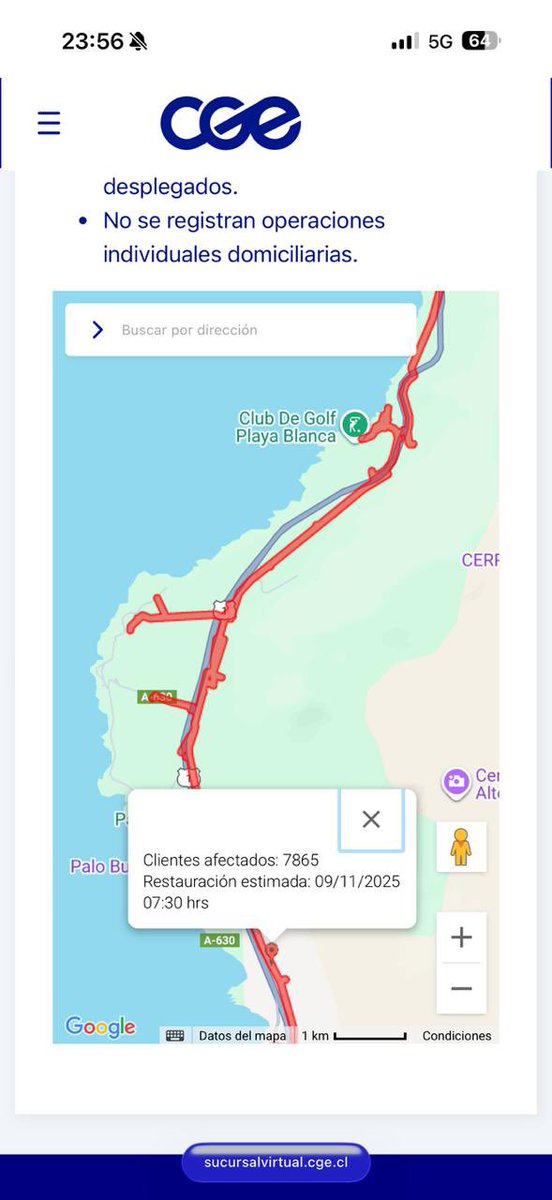 #iquique
Cagamos mal con el corte de luz