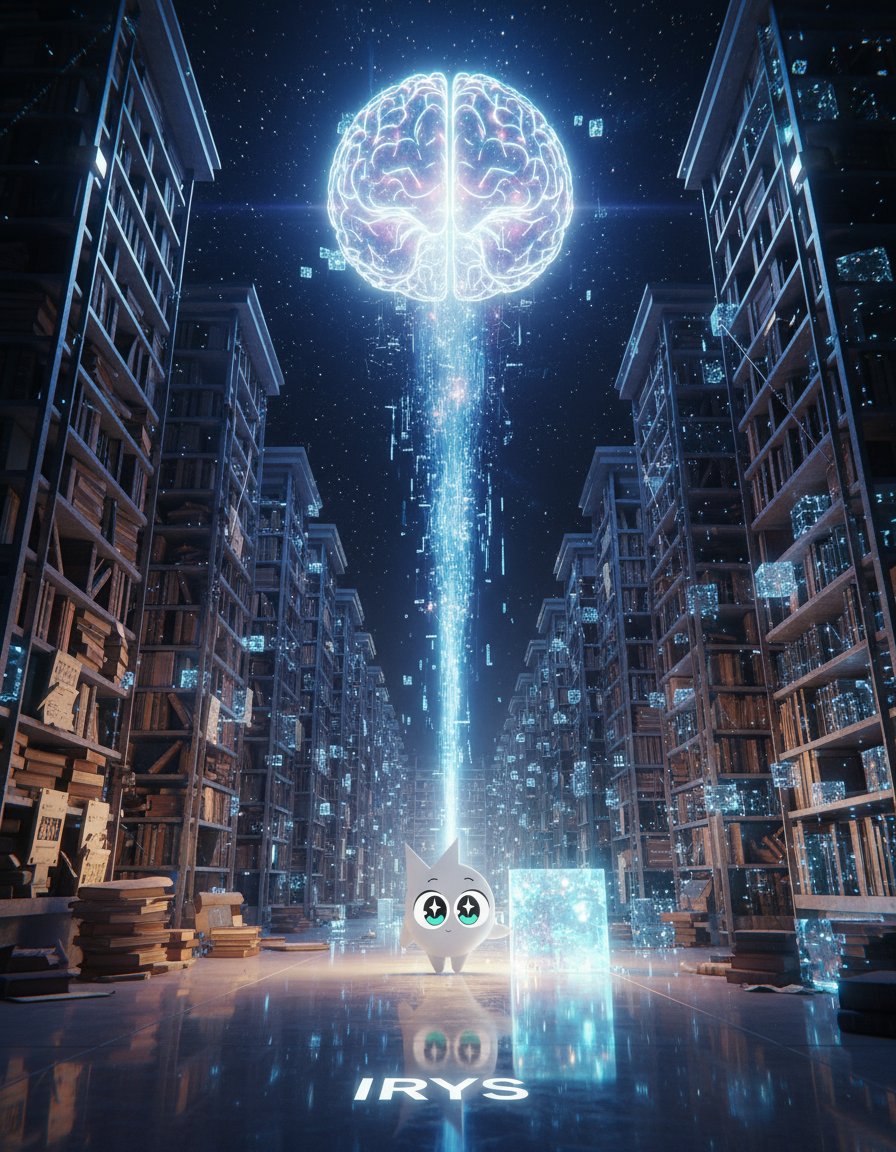 AI可以让机器思考，
但没有数据与存储，它连“记忆”都不存在。
IRYS构筑的，不只是链上存储，更是未来智能的记忆体。#IRYS #AI #Storage 
<a href="/irys_xyz/">Irys (✧ᴗ✧)</a> <a href="/irys_xyz/">Irys (✧ᴗ✧)</a>