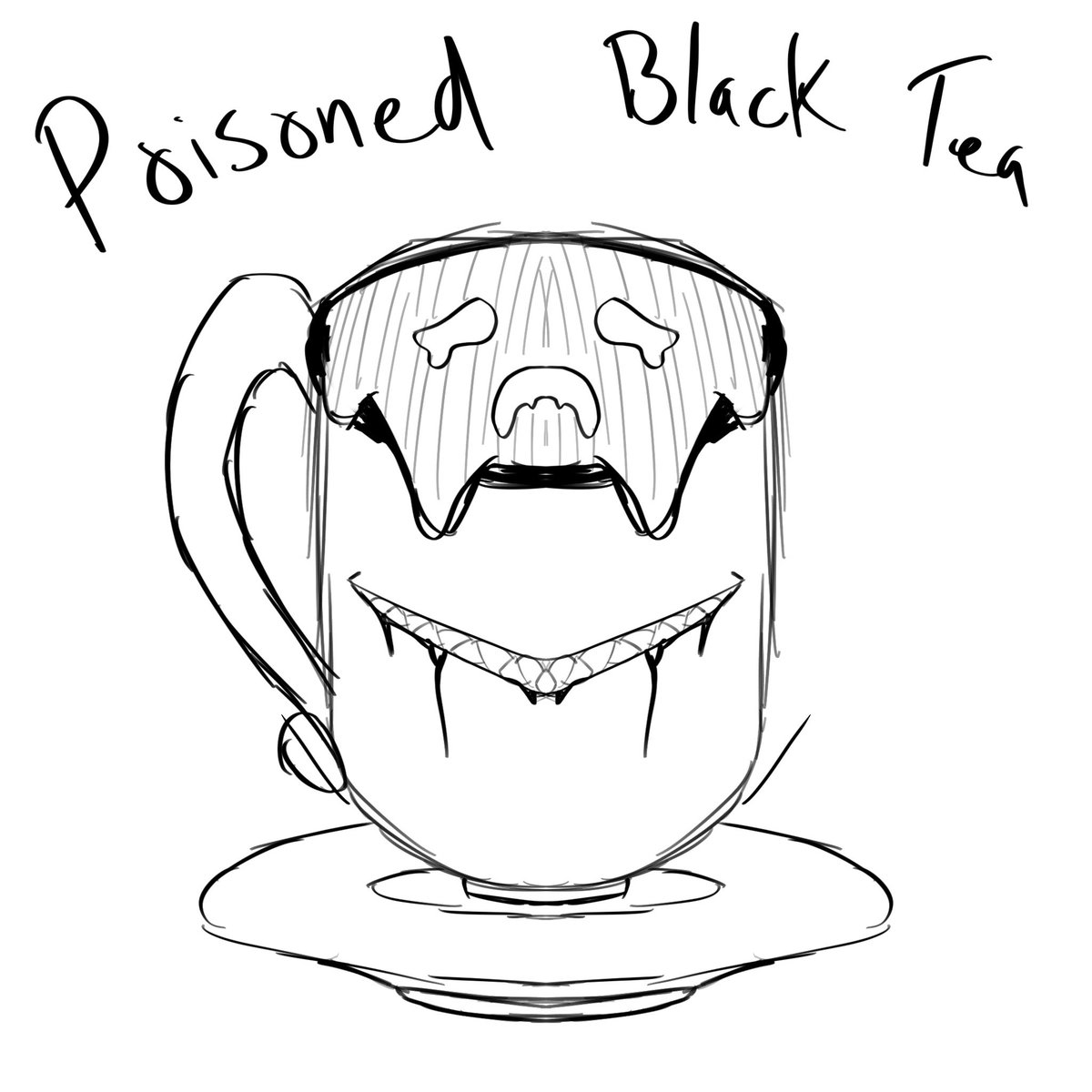 isekai_vcafe's tweet photo. Some fun staff treat merch concepts 👀

Which one draws your attention more? 🤭

Treat list:
Poisoned black tea
“I see you” melon soda
Skeleton Pudding a la mode
Insulting omurice 
Regal rose green tea

(Two are in the comments ^^) https://t.co/nKdJmwxTyn