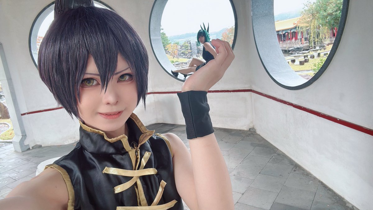 ここが中華コスプレ大会会場ですか😀