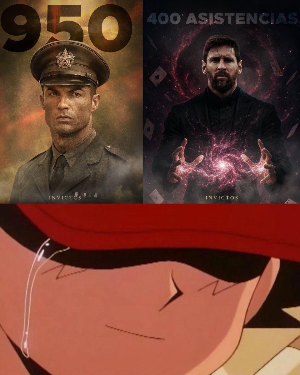 InvictosSomos's tweet image. ➤ Cristiano Ronaldo se convirtió en el primer jugador con ¡¡950 GOLES OFICIALES!! en toda la historia.
➤ Lionel Messi se convirtió en el primer jugador con ¡¡400 ASISTENCIAS OFICIALES!! en toda la historia.

Gracias, Lio.

Gracias, CR7.

GRACIAS POR LA MEJOR ÉPOCA DE LA…