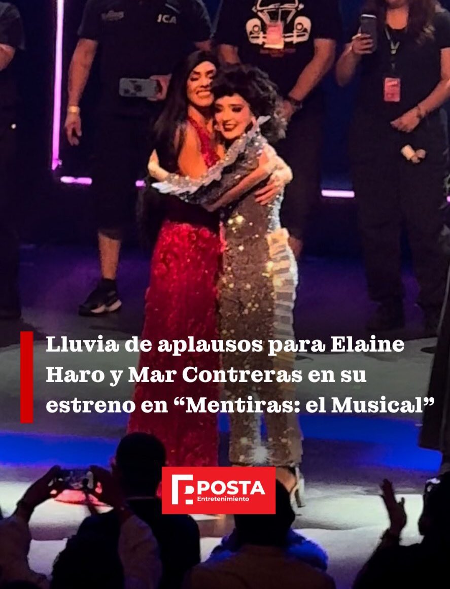 Aplausosss de pies para estas dos reinas 🥰🥰💙💕
Que debutaron dejando todo su talento, su esfuerzo y amor en Daniela y Yuri dos personajes que brillan y demuestran lo grandes que son 🥹👏🏼👏🏼✨ 

LAS AMOOOOO! 

MAR ES DANIELA 
ELAINE X MENTIRAS MTY
#SomosYuri