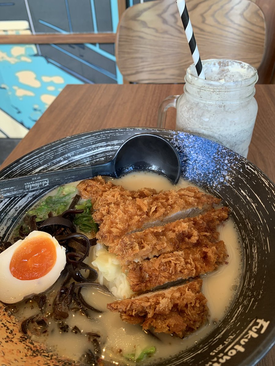 MatthewBromle16's tweet photo. Now this is what I call Ramen, after this it’s off to the movies to see Predator: Badlands￼ https://t.co/18QikJIVy1