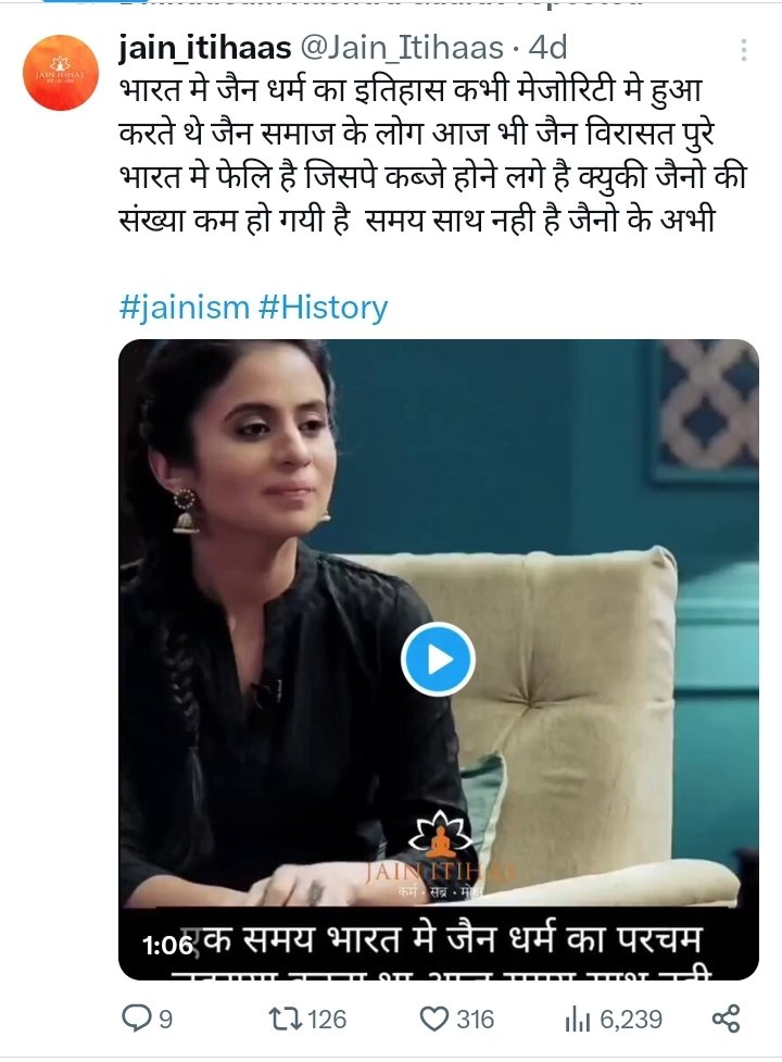 syedrafi's tweet photo. @Drpooookie Jain Community's Appeal to Hindu Community 👇

Jains have supported Hindus in Ayodhya Mandir Issue, remained with Hindus in Kashi Mandir Issue &amp; are supporting Hindus in Mathura Mandir Issue.

But, as always Jain Temples are being Occupied.

Not Anymore.

#StopConvertingJainTirth https://t.co/AY8w5EpLWX