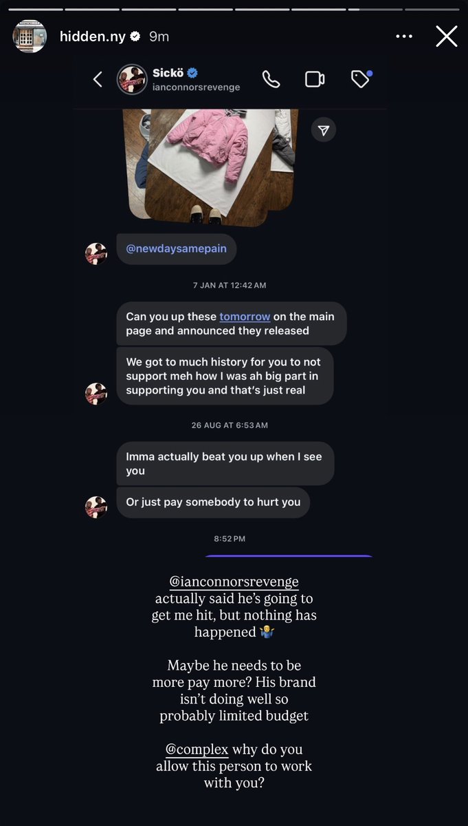 ChefDoomy's tweet image. Hidden going off on Ian Connor (justified).