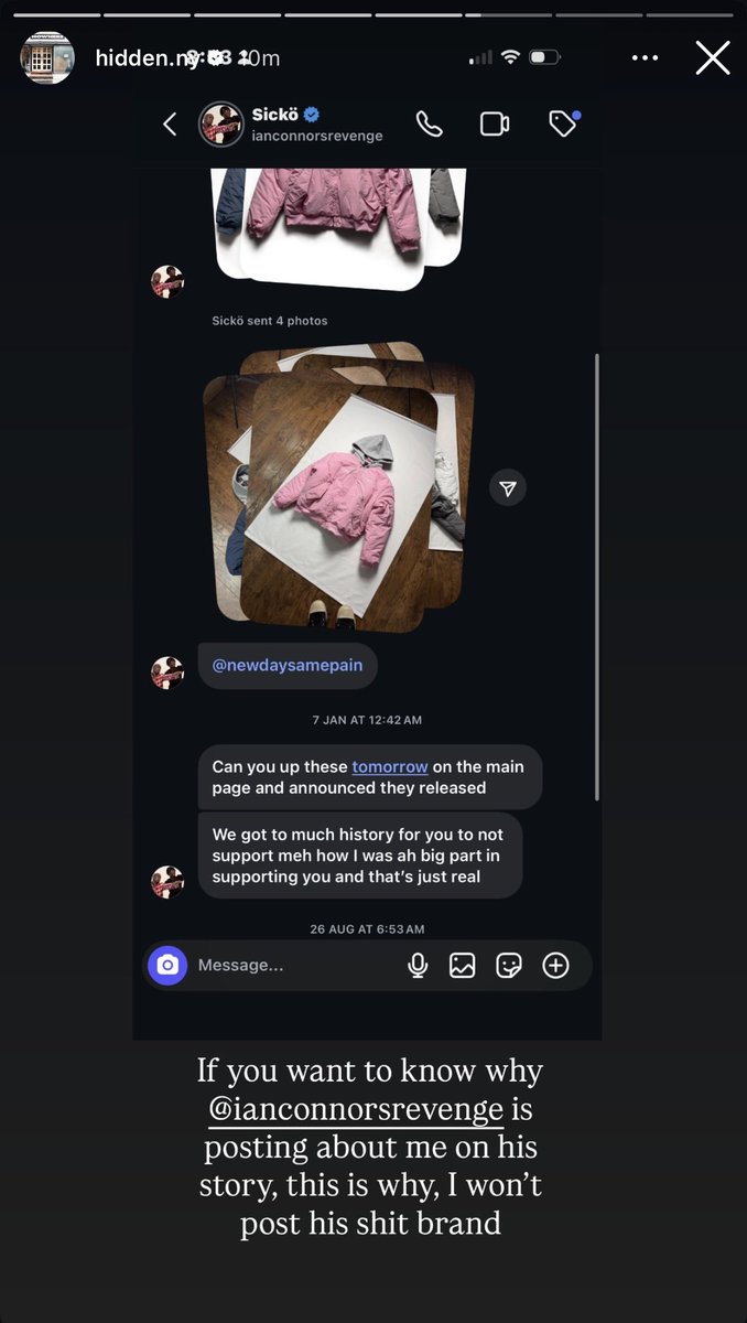 ChefDoomy's tweet image. Hidden going off on Ian Connor (justified).