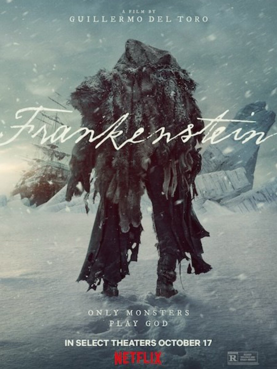 I just finished Frankenstein… and… soul hurts….

Thank you <a href="/RealGDT/">Guillermo del Toro</a> for being one of us. Thank you for being all of us. 

🥲