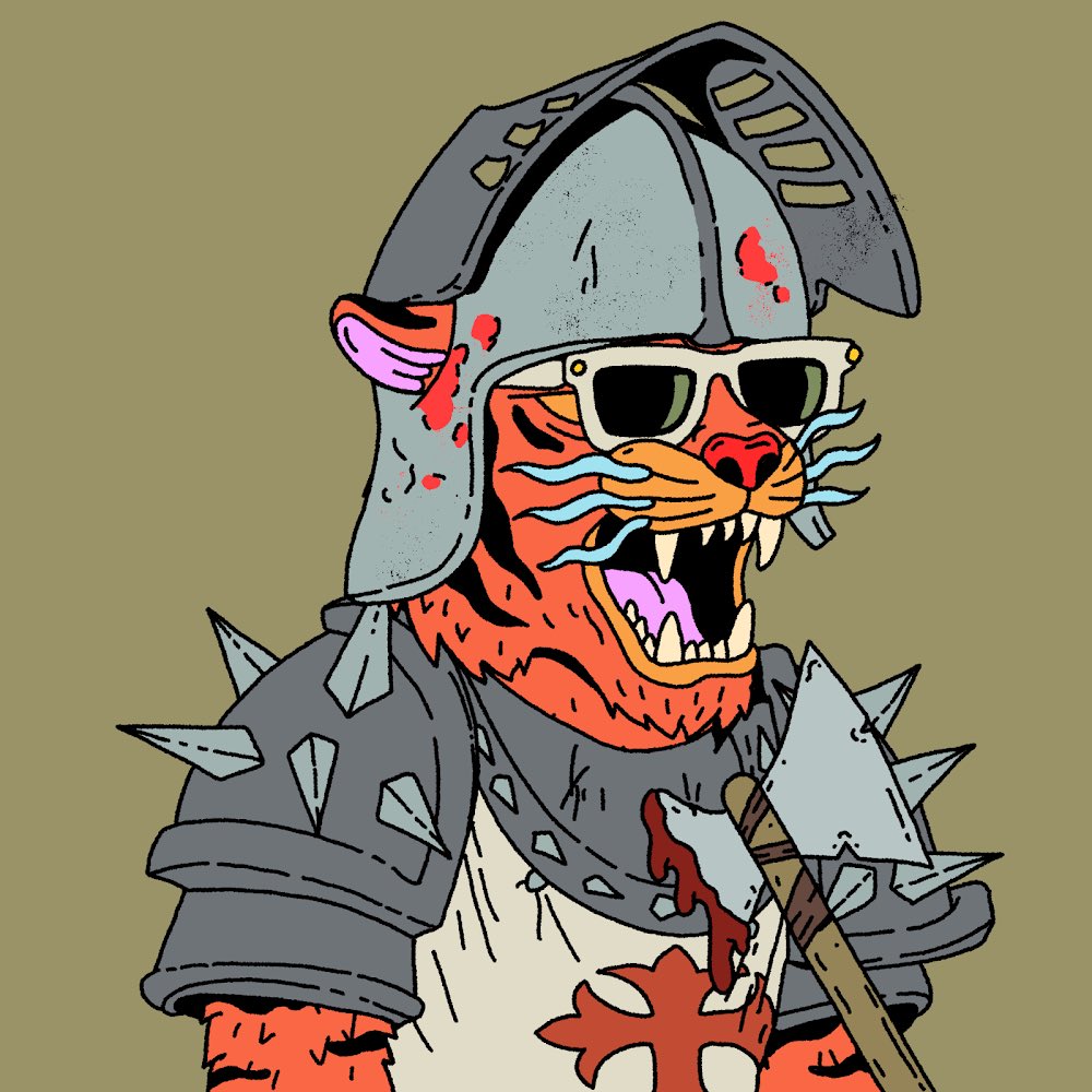 RiverRunsCrypto's tweet photo. @MidEvilsNFT Does the big cat need an upgrade? https://t.co/8BSmbVw8ys