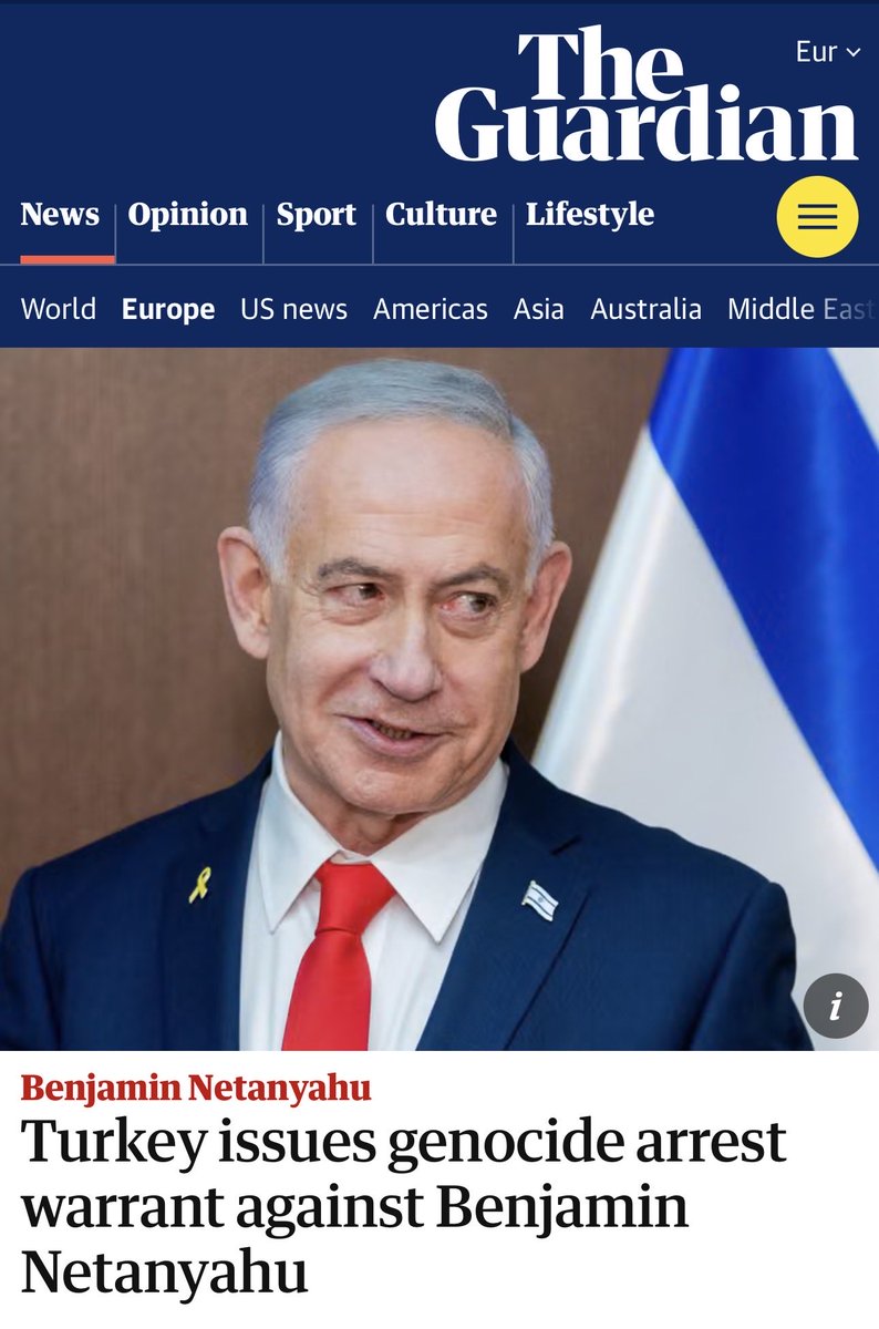 forget_exit's tweet image. 🚨 BREAKING: Turkey’s Istanbul Chief Public Prosecutor’s Office issued arrest warrants on Nov 7, 2025, for Netanyahu &amp;amp; 36 Israeli officials, charging genocide &amp;amp; crimes against humanity in Gaza. Named officials include Defense Minister Israel Katz, National Security Minister…