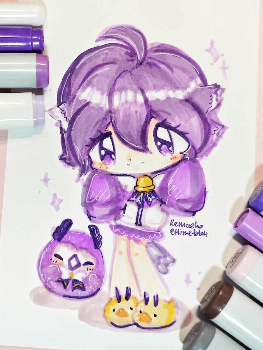 Himetokkii's tweet photo. #oomftober day 14
The talented and amazing @remaeko ! I'm so inspired by your artistic journey and continuing to pursue the things you love. Seeing you thrive encourages me to continue doing what I love too๐ I hope you like this piece!
Your lil slippers ๐ญ๐๐ https://t.co/Gy3igGKFpR