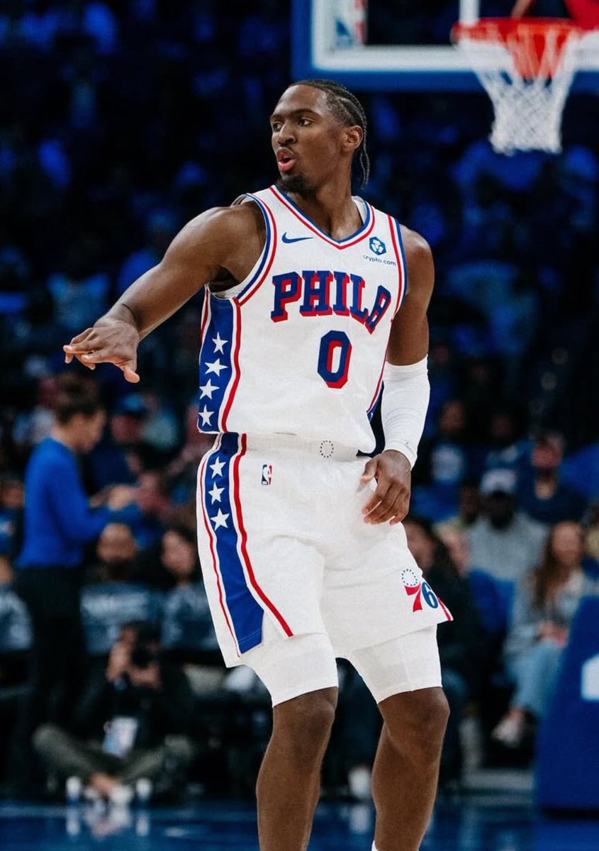 TheHoopCentral's tweet image. TYRESE MAXEY THIS SEASON:

40 PTS — 6 AST — 2 REB
28 PTS — 9 AST — 6 REB
43 PTS — 8 AST — 4 REB
39 PTS — 10 AST — 3 REB
26 PTS — 14 AST — 8 REB
26 PTS — 7 AST — 6 REB
39 PTS — 5 AST — 5 REB
27 PTS — 9 AST — 7 REB
31 PTS — 7 AST — 4 REB 

GO OFF. 🔥🔥🔥