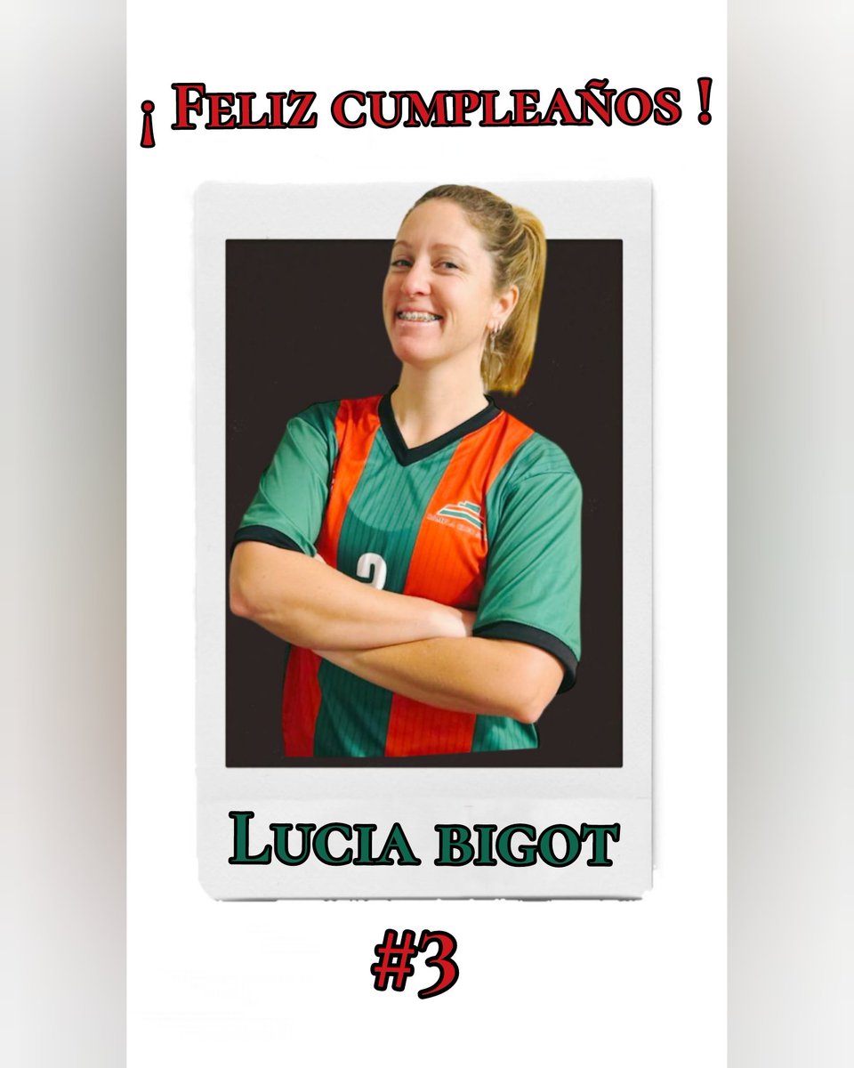 Hoy saludamos a @luciabi6 en su día.
Que pases hermoso tú día Lu, te queremos! ❤️💚