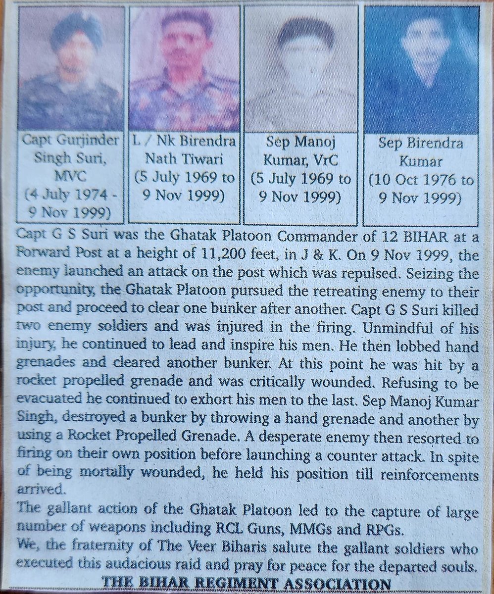 SanePurbiah's tweet photo. @BravesBiharRegt https://t.co/7Iqkm4XNtj