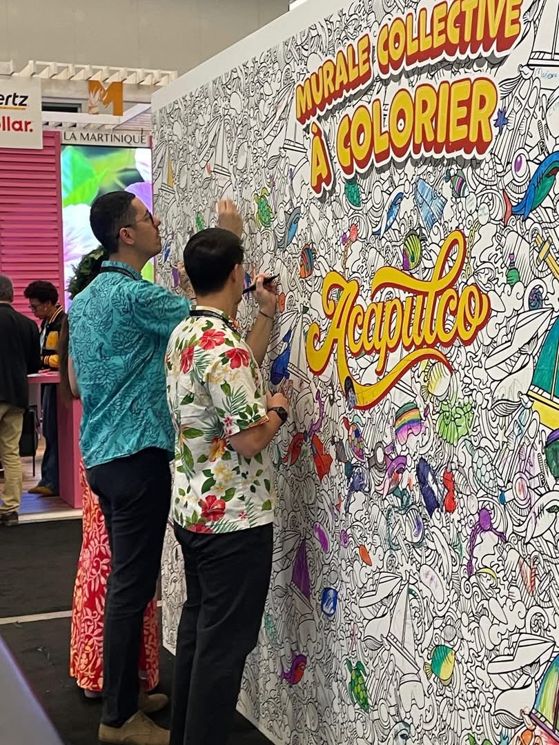 FideturAcapulco's tweet photo. Gran ambiente en el 2º día de actividades de la participación de FIDETUR Acapulco y @AHETA1 en el Salon International Tourisme Voyages 2025 en Montreal, Canadá. 

#BienvenidosAAcapulco
#MásAcapulcoQueNunca 

#Acapulco
#HogarDelSol
#ElSolTeLlama
#VisitaAcapulco https://t.co/E0ybMSeSgm