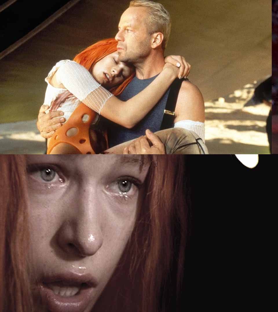 Durante el rodaje de *El Quinto Elemento* (1997), hubo un momento en que  los colores estridentes, el caos neón y el humor sci-fi desbordado se  desvanecieron — y lo que quedó fue, image size:960x1080