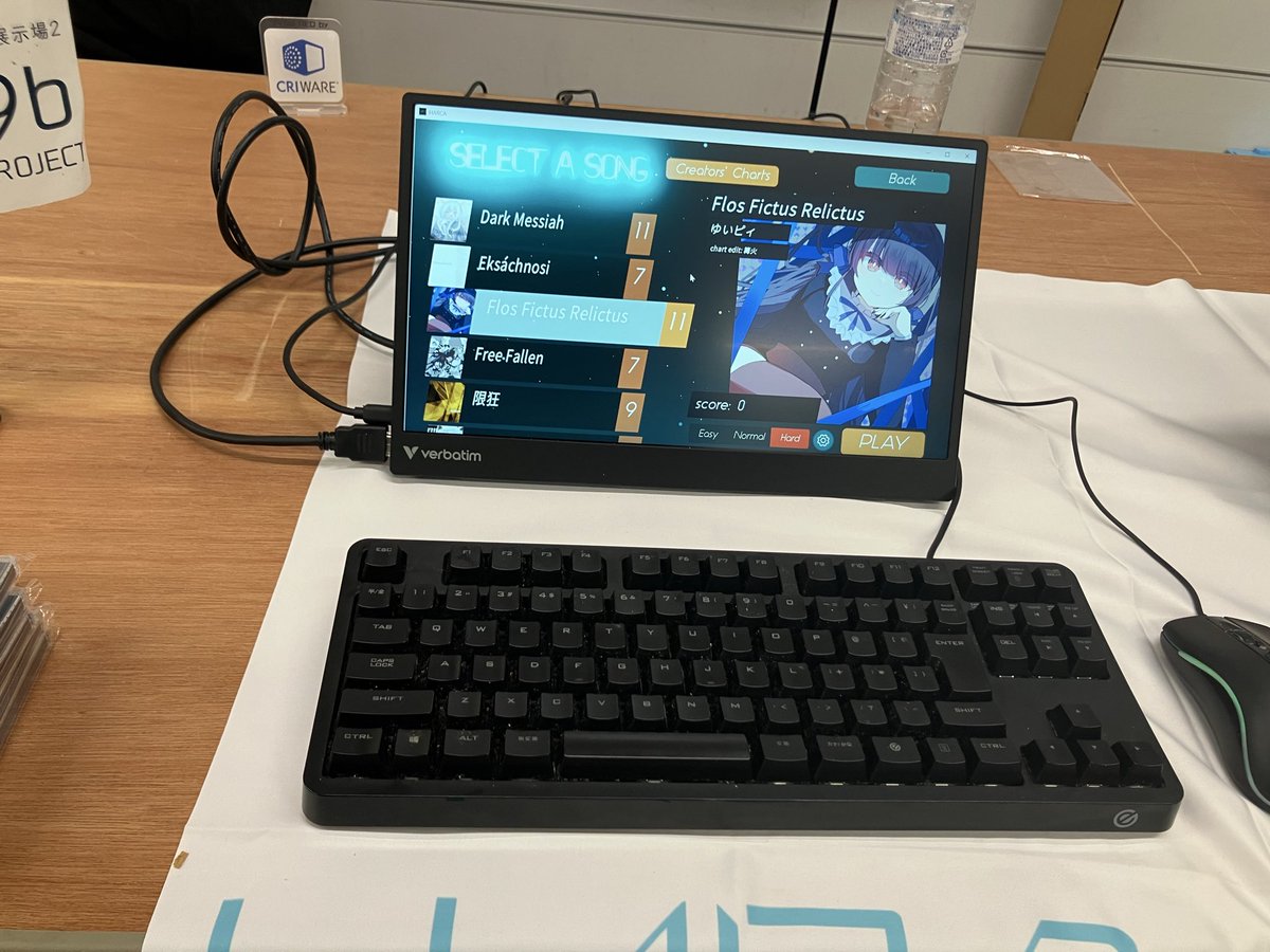 HARCA_jp's tweet photo. #東京ゲームダンジョン10 
設営完了です！
試遊ブース2ヶ所用意しておりますので、ぜひ遊びに来てください！ https://t.co/w9DiR24sAW