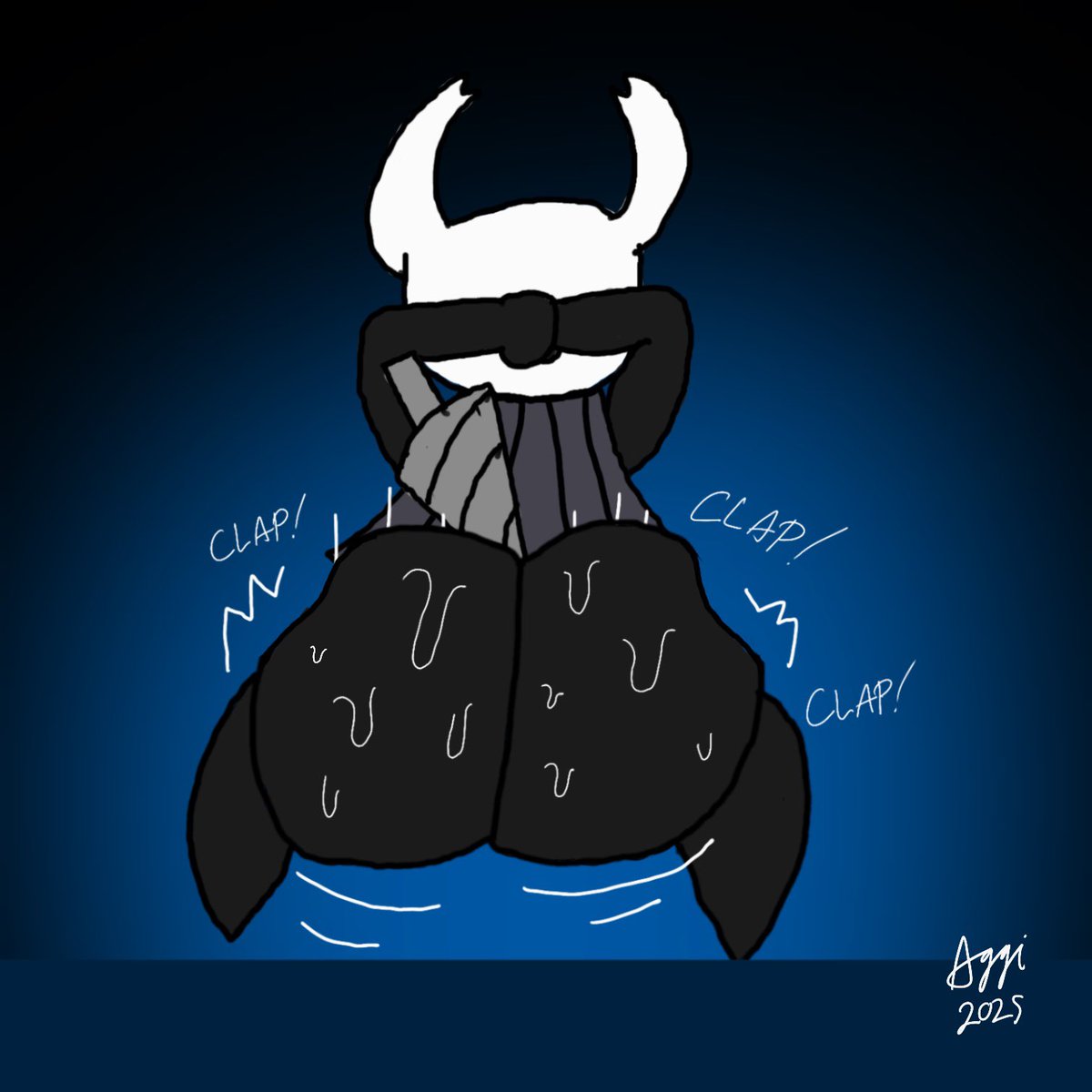 nnn? fuck that, have a twerking knight
#hollowknight