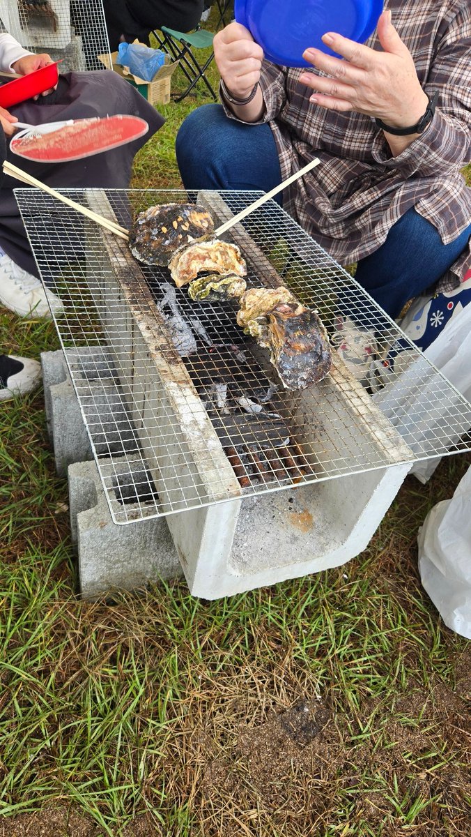 地元で牡蠣食べイベ