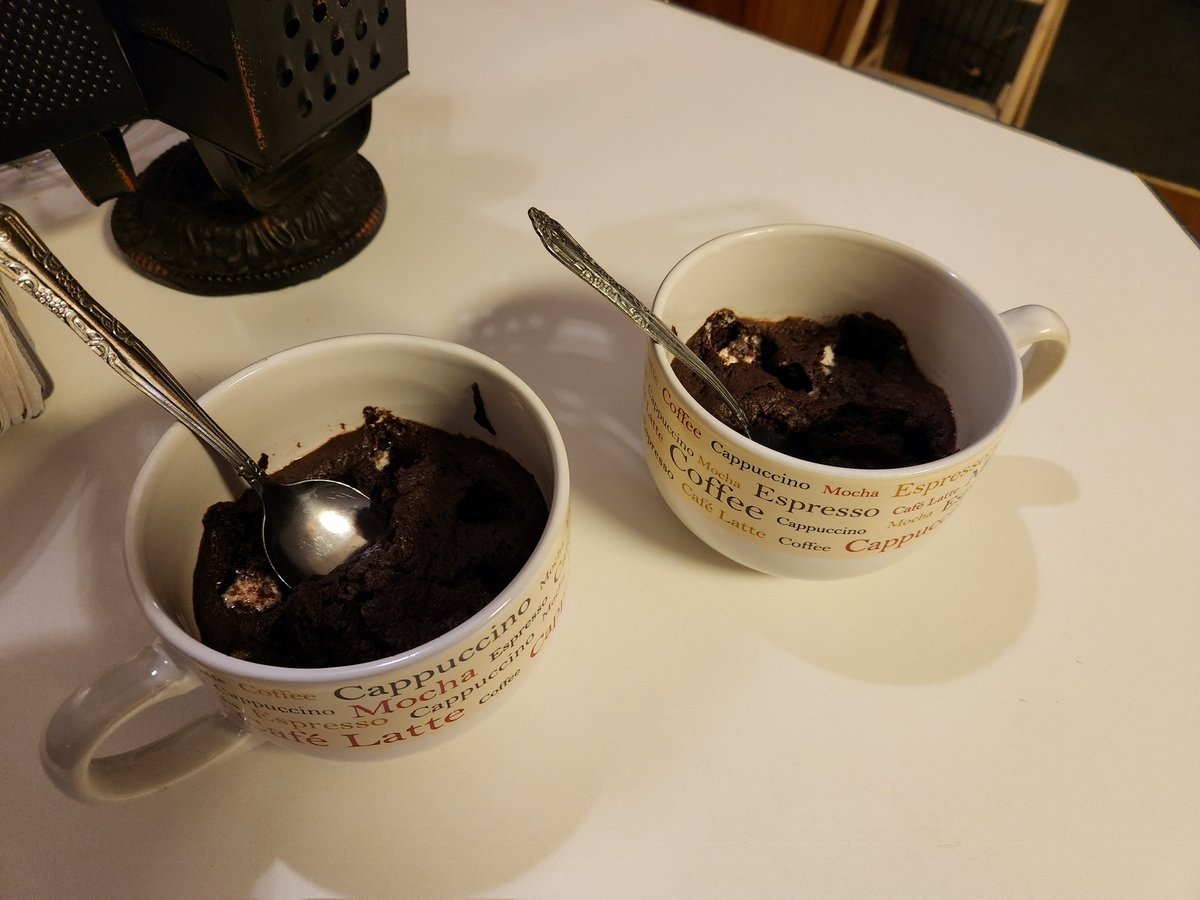 Chocolate Marshmallow Brownie Mug Cake in less than 15mins

Rich, fudgy, and deeply satisfying... just a few ingredients and takes less than 15mins before you're sitting on the couch with your ooey gooey goodness 

Ingredients:
¼ cup all-purpose or self-rising flou
2 tbsp cocoa