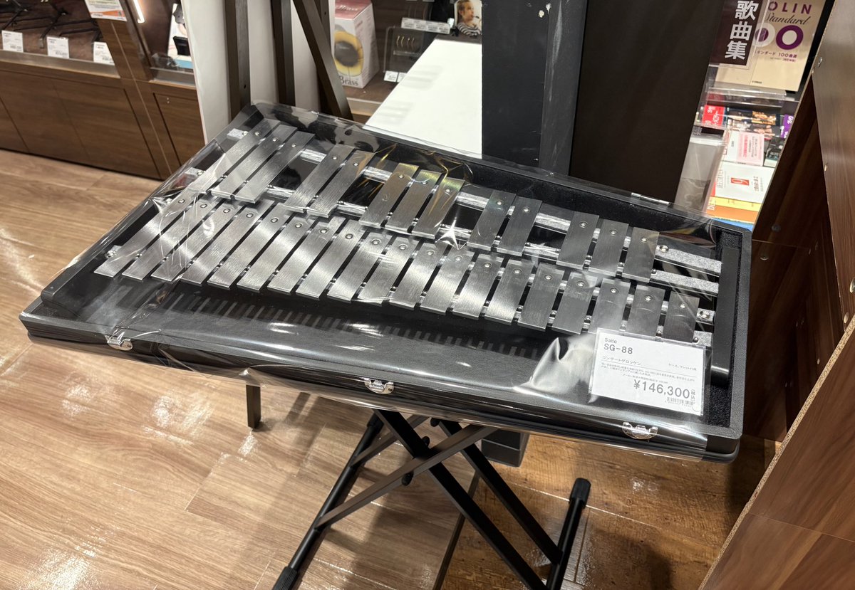 SAITO SG-88】 コンサートグロッケン展示始めました♪ ◎32鍵 2 1/2