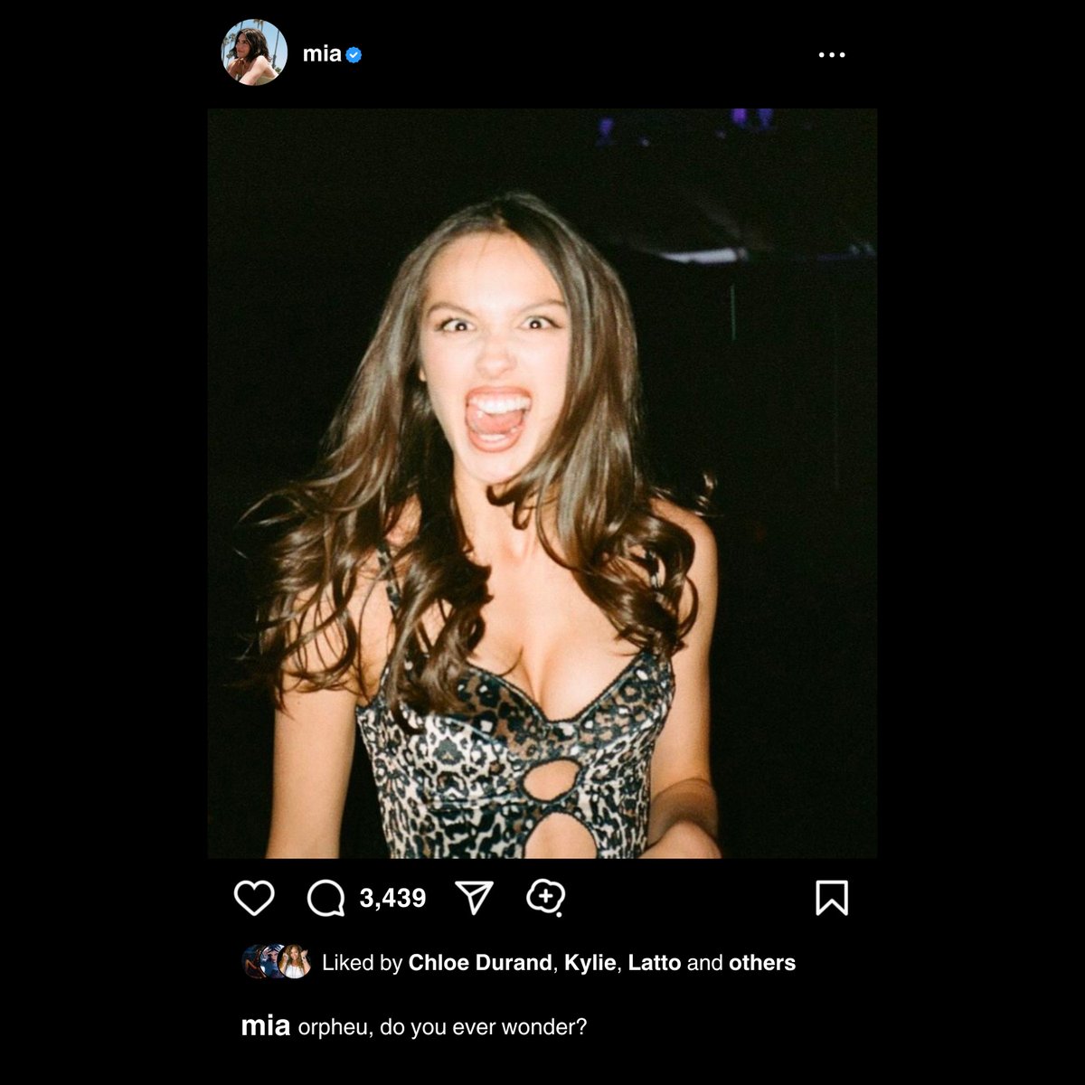 ATENÇÃO! Mia coloca uma questão e Latto parece curtir, confira: