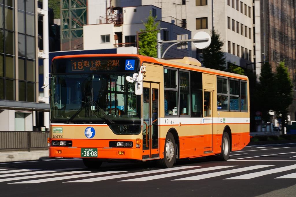 神戸市バス側面方向幕 神戸市交通局【市営バス 石屋川営業所 側面幕