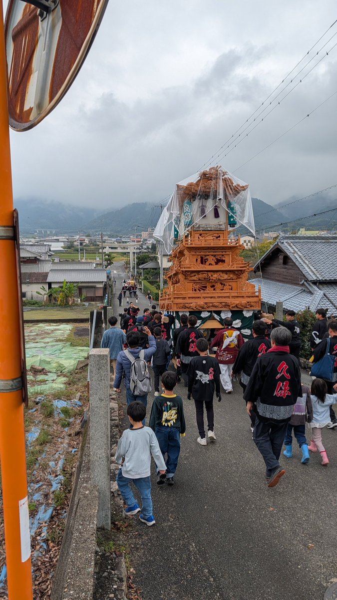 雨がパラパラ…💦