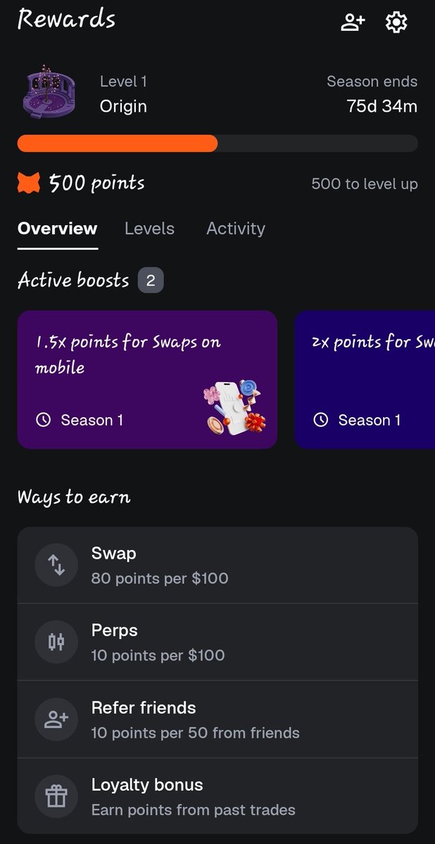 MetaMask Airdrop Reward;

1. Update Your MetaMask and go to ‘rewards’
2. Use the referral code 52YKSJ to get x2 points
3. Do tasks to earn points

link.metamask.io/rewards?referr…