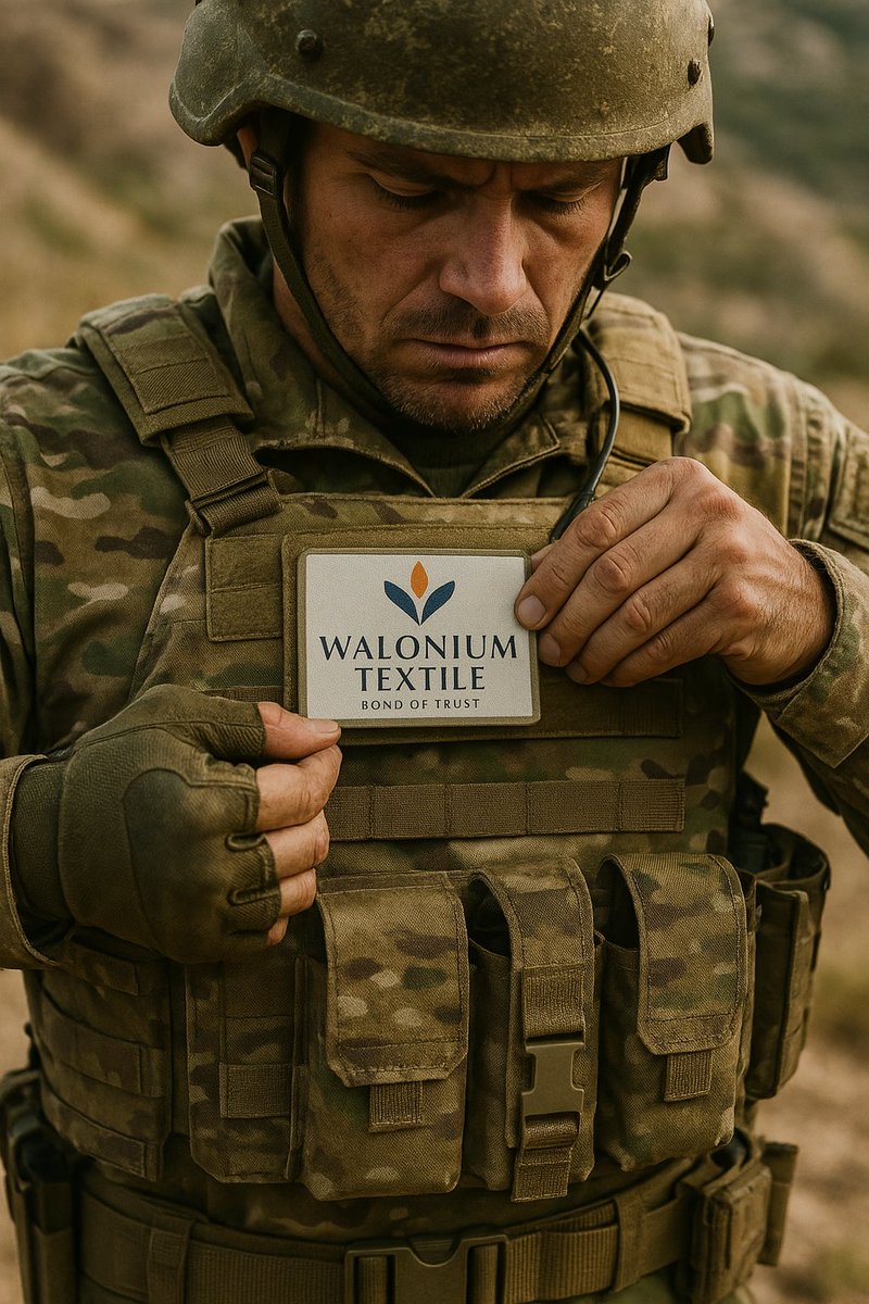 WaloniumTextile's tweet image. Gear up with Walonium Textile’s military-grade hook &amp;amp; loop fasteners—crafted for durability, compliance &amp;amp; tactical performance.
Learn more: waloniumtextile.com
#TacticalGear #MilitaryVelcro #DefenseSolutions #Walonium #BondOfTrust