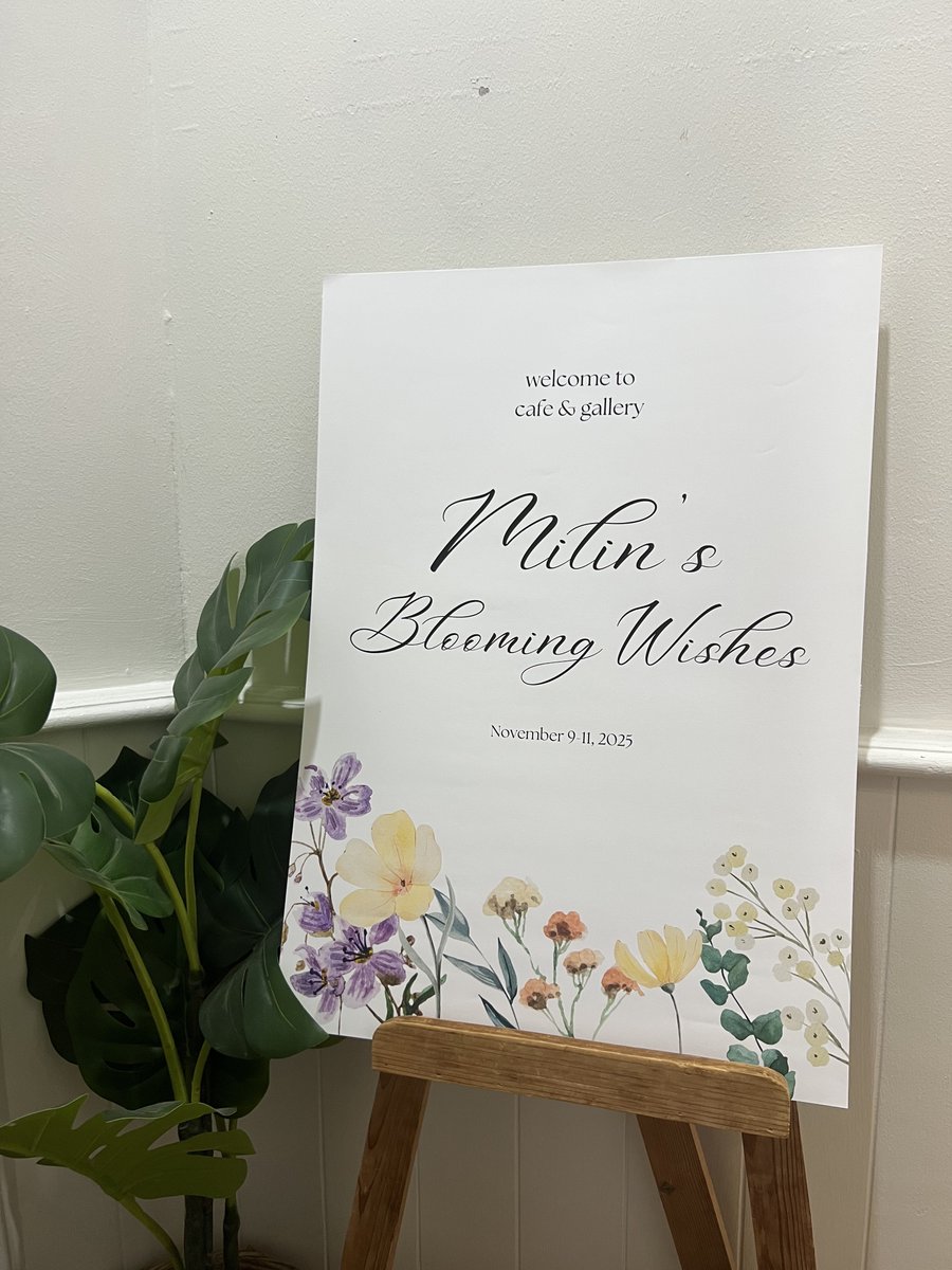 Milin_abettor's tweet photo. — 𝐖𝐞𝐥𝐜𝐨𝐦𝐞 𝐭𝐨 𝐂𝐚𝐟𝐞 &amp; 𝐆𝐚𝐥𝐥𝐞𝐫𝐲 💐

เมื่อซื้อเครื่องดื่ม 1 แก้ว รับ give away ได้เลยนะคะ อย่าลืมนำใบเสร็จมาลุ้นรับ special lucky draw ด้วยน้าา🥺

📍2nd &amp; 3rd Floor | Eattention Please

#29thMilinsBloomingWishes
#Happy29thMilinDay #NamneungMilinD https://t.co/6BJSq7ItUP
