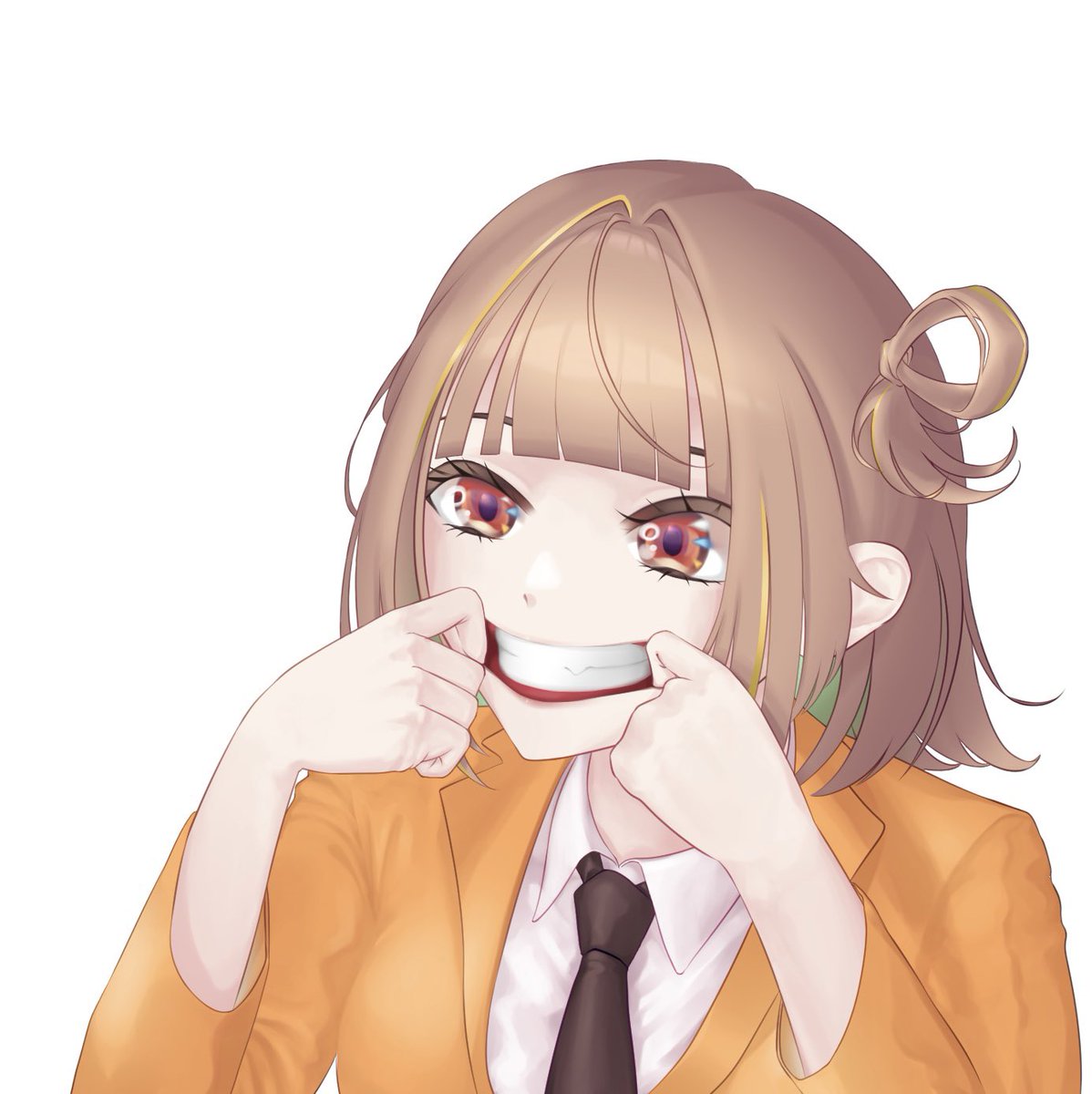 winegl4ss_'s tweet photo. 実は白背景とかノーメイクとか触覚なしとか目のハイライト等もあります https://t.co/1m8snT5vPi