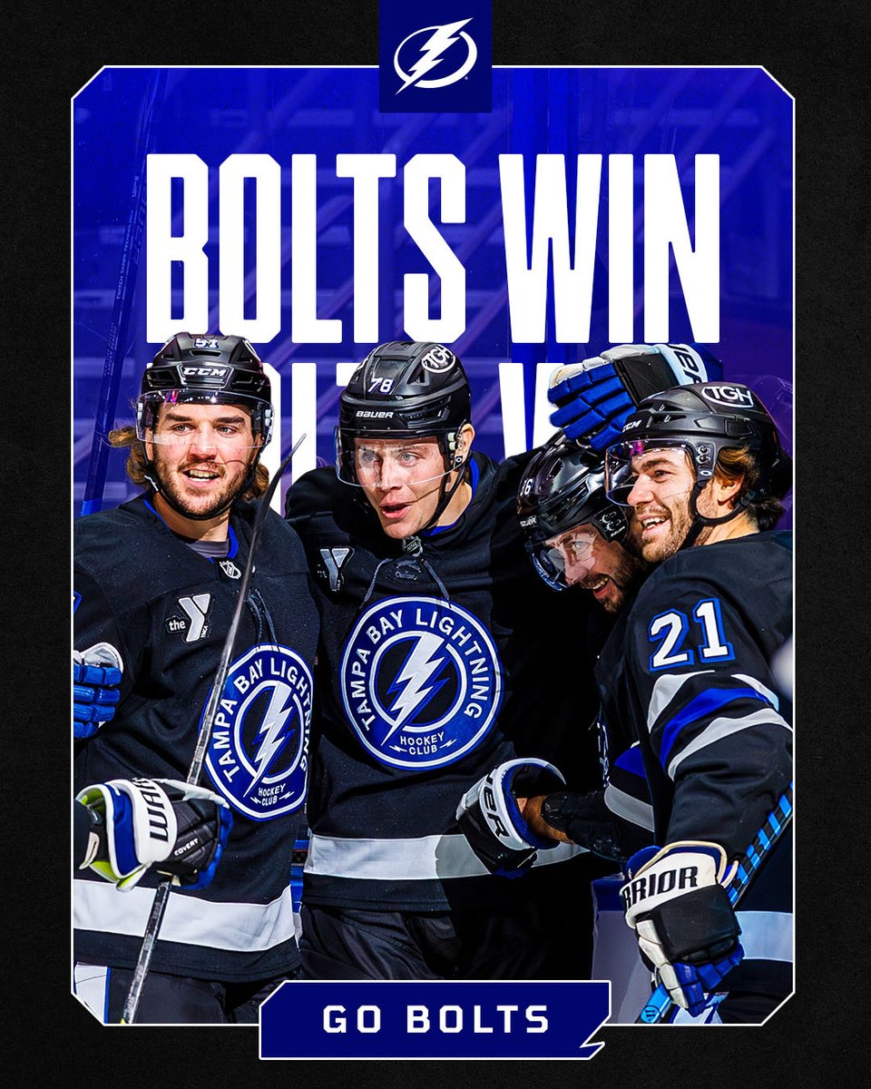 gregorychilders's tweet image. LET&apos;S GO BOLTS!

#LetsGoBolts #BeTheThunder #TampaBayLightning #ChampaBay