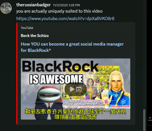 sigridoneeye's tweet image. badger seems to view me as some sort of cryptid at this point