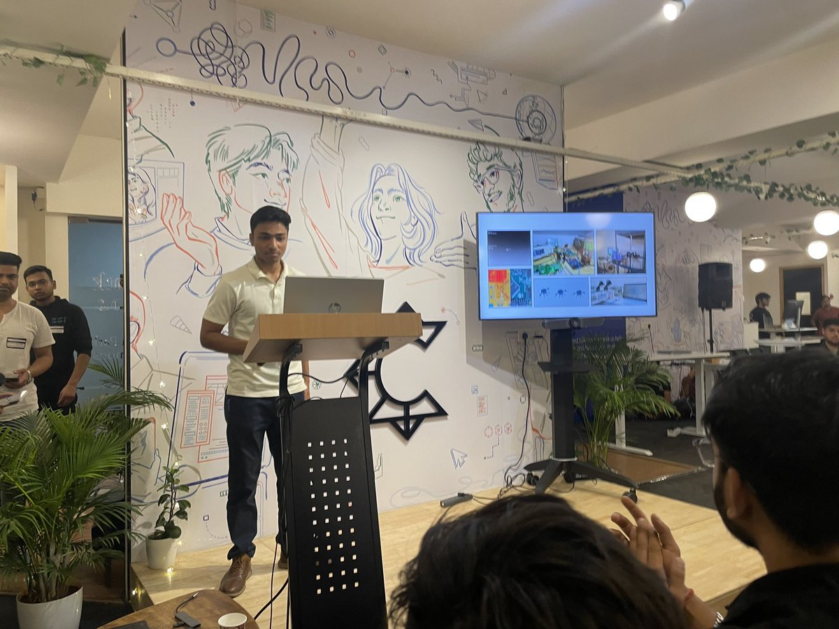 <a href="/SharangShakti/">Sharang Shakti</a>, 
Six co-founders, all from IIT Delhi building autonomous drones for defence against enemy’s non-projectiles attack drones. Clearly mentioned they don’t want to win on the “made in India” narrative but win because they are best in terms of effectiveness of