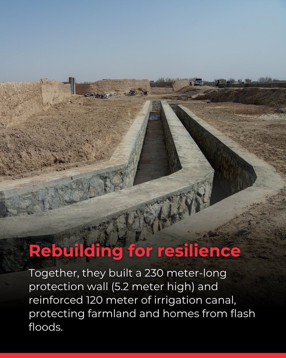 IFRCAsiaPacific's tweet photo. 📍Cash-For-Work.

More than 2 million Afghans have returned or  been deported from Pakistan and Iran since November 2023; placing  immense pressure on Afghanistan’s humanitarian response.

@ARCSAfghanistan remains committed to provide critical care at border crossings and help in-country to the returnees.