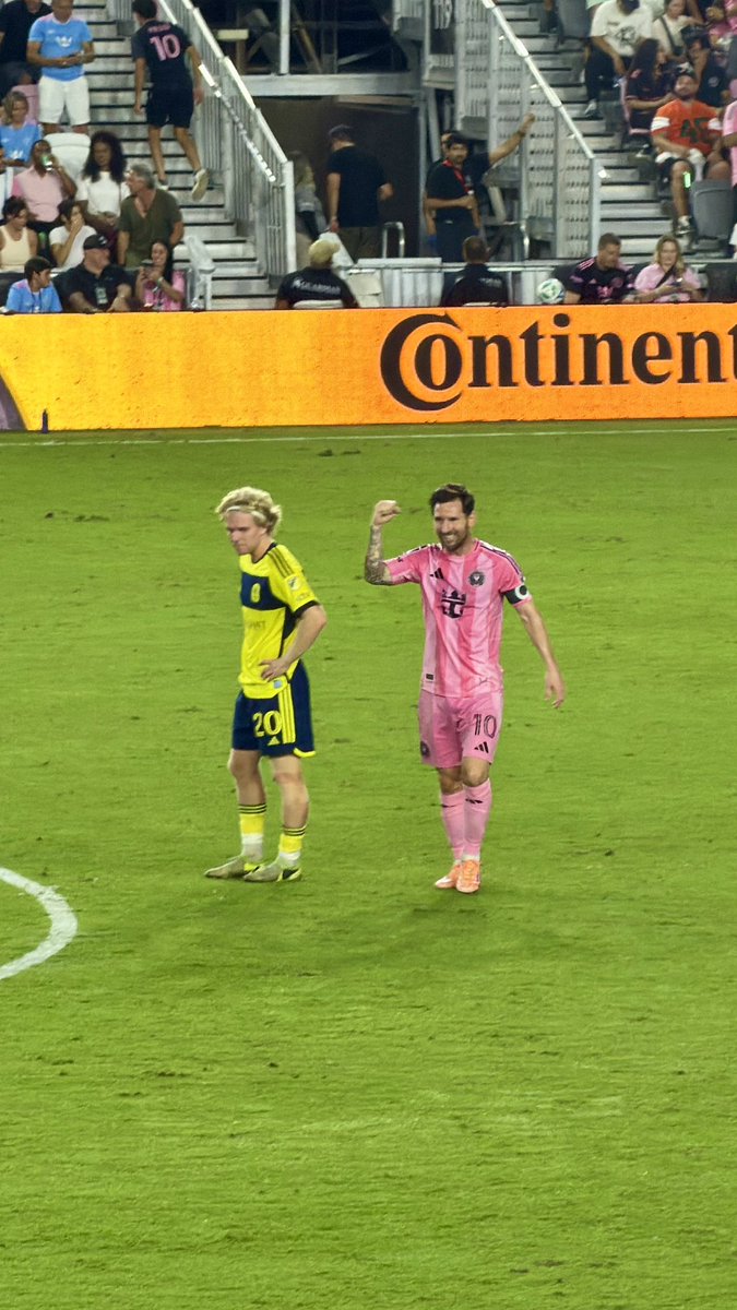 You’d think teams would have learned by now that you shouldn’t poke the bear. He plays better when he’s angry. <a href="/NashvilleSC/">Nashville SC</a> <a href="/InterMiamiCF/">Inter Miami CF</a>