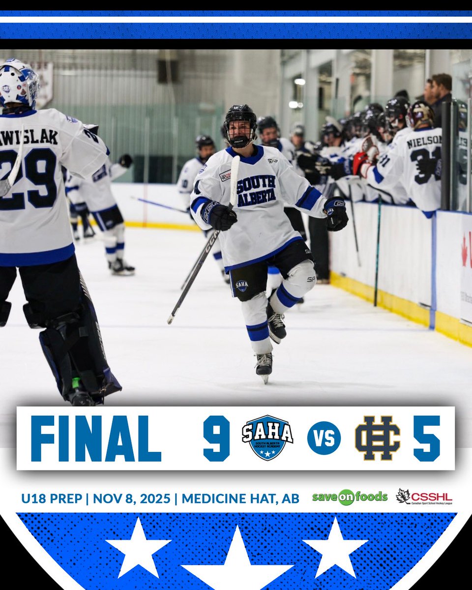 SAHockeyAcademy's tweet image. A bounce back offensive outburst by our U18 Prep boys capped off with a hat trick from Carson Ward! 🧢🧢🧢

#SAHA #CSSHL
