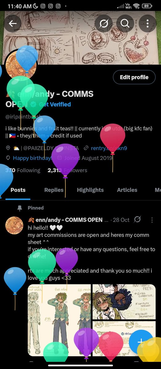 irlpaintbrush's tweet photo. my birthday???? today..??????? https://t.co/irGGFKr9fH