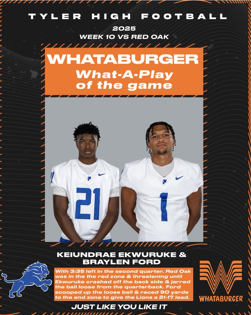 Tyler Lions Football (@tylerlionsfb) on Twitter photo 