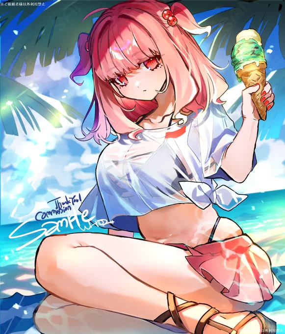 #Skeb #commission ありがとうございました!
