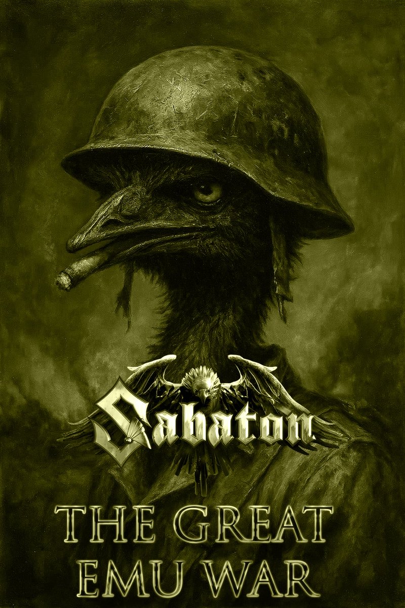 Day 1 of the campaign for <a href="/sabaton/">Sabaton</a> to make a song for The Great Emu War of 1932!!