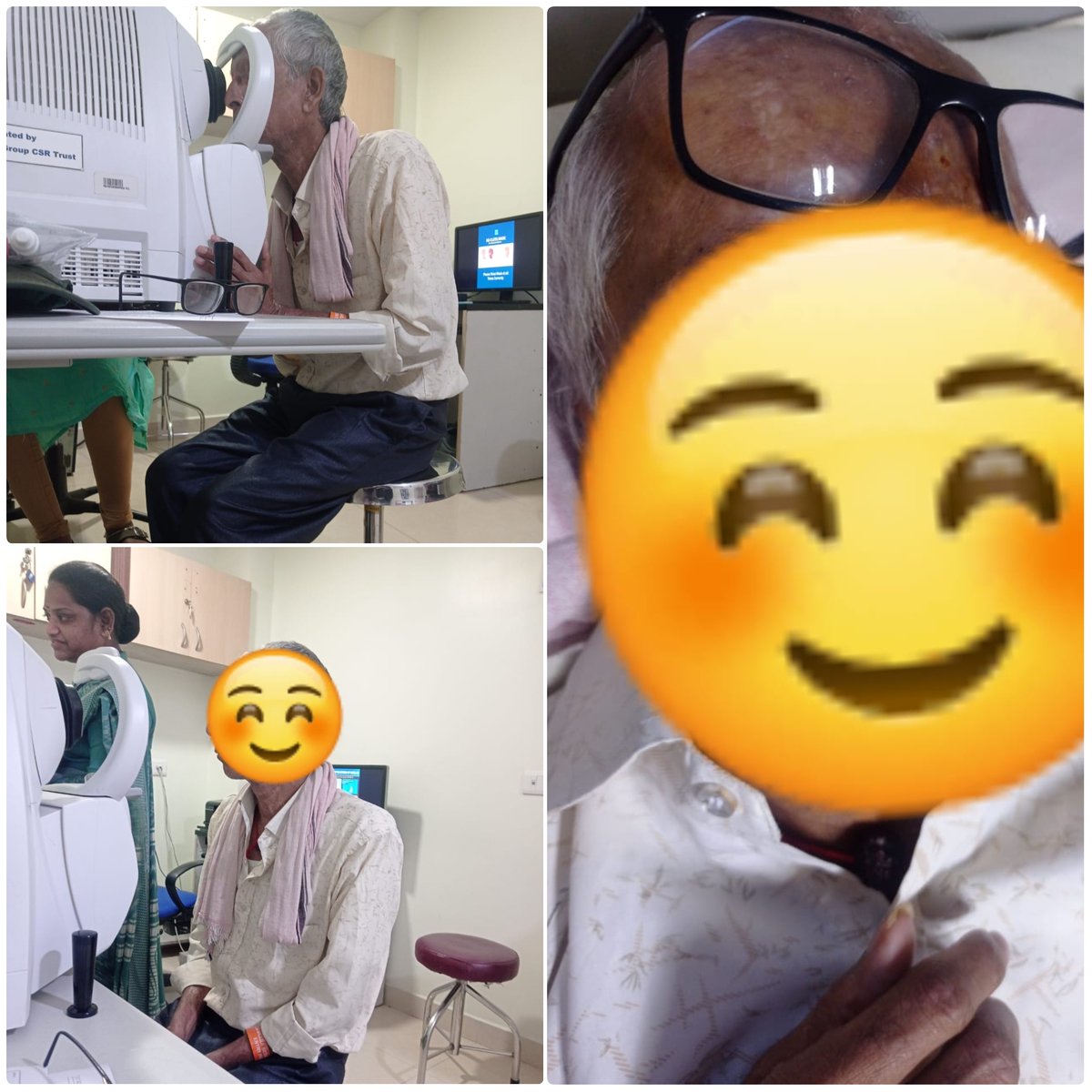 A Sunday Morning Story of Hope

A year ago, we shared the story of Mr. Dinesh Pal, a 52-yo acid attack survivor from #Agra who has been receiving treatment at Sankara Nethralaya, #Chennai.

After nine complex eye surgeries and months of follow-ups, Mr. Pal can now see up to six