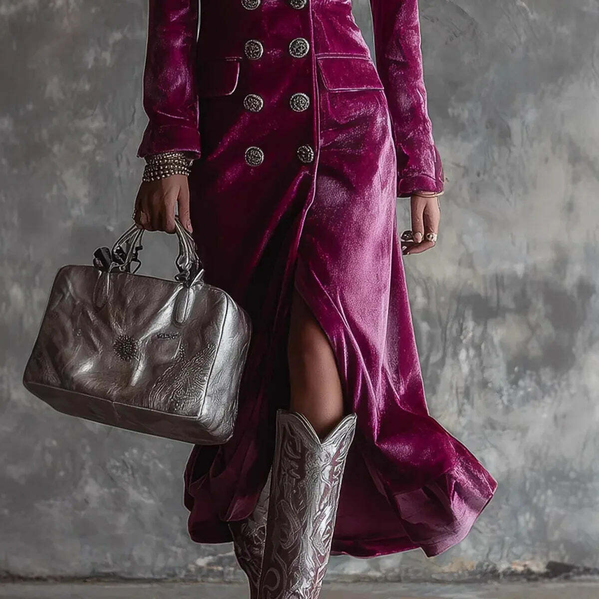 kimludcom's tweet image. Elevate your fall wardrobe with our Velvet Double Breasted Midi Dress. Embrace elegant vintage style that transitions effortlessly from day to night. Shop the trend now! #FallFashion #VintageStyle

Shop Now kimlud.com/products/velve…