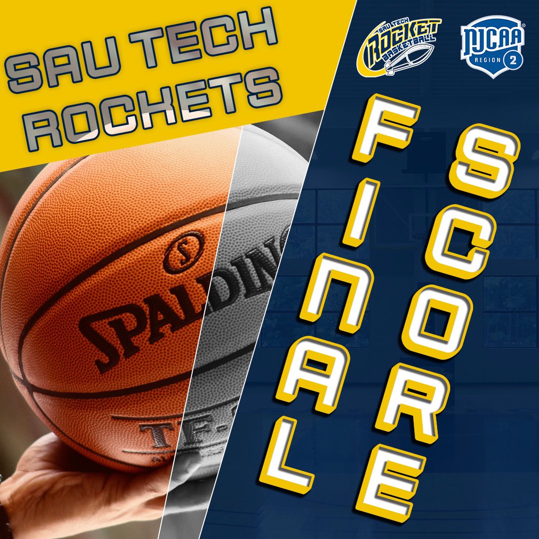 Your ROCKETS close out tonight’s game with a Victory! 

SAU TECH - 89
Louisiana Christian CC- 72 

Your ROCKETS 🚀 will be on the road Monday &amp; Tuesday vs. Blinn &amp; Angelina