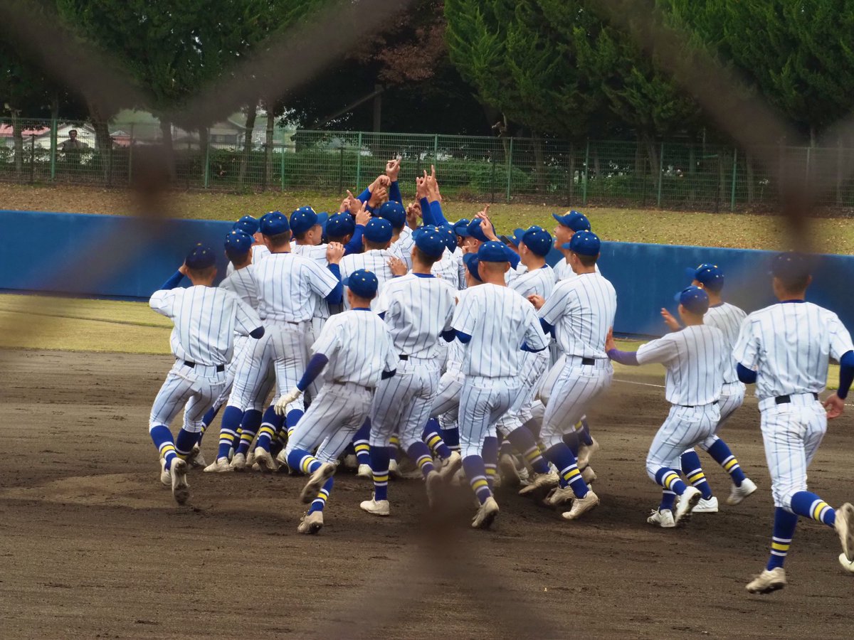 k__89ing's tweet image. ㊗️若駒優勝🏆 #健大高崎