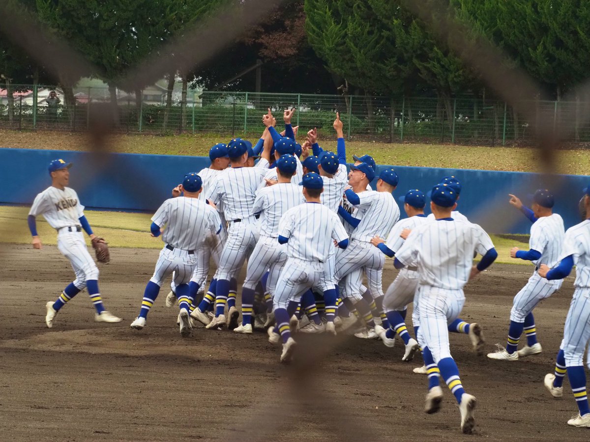 k__89ing's tweet image. ㊗️若駒優勝🏆 #健大高崎