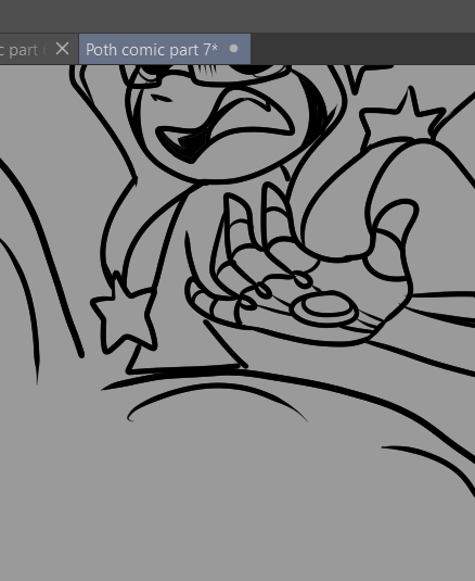 Look what I'm finally continuing guys- #poth #undertaleAU #palettexgoth