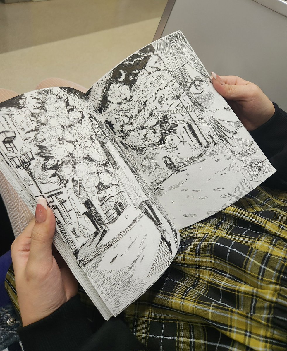 交際2年記念日に彼女に手作り漫画をプレゼントしたら凄く喜んでくれました！頑張って作って良かった！